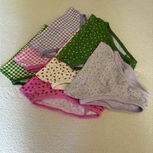 NEW Girls Hanna Andersson organic cotton hipster underwear